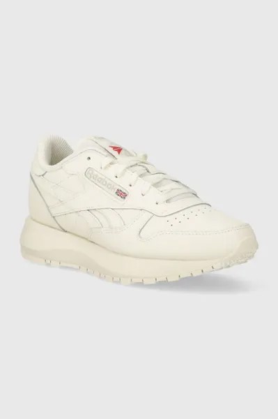 CLASSIC LEATHER кожаные кроссовки Reebok Classic, бежевый