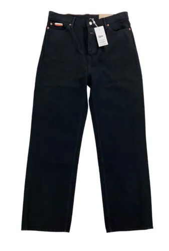 НОВЫЕ прямые черные женские джинсы Calvin Klein x Heron Preston Canvas Canvas, размер 29