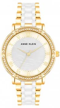 Fashion наручные  женские часы Anne Klein 3994WTGB. Коллекция Ceramic