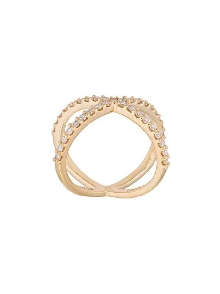 ALINKA кольцо Katia из желтого золота с бриллиантами