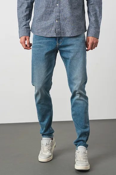 Узкие джинсы CALVIN KLEIN JEANS, пыльно-синий