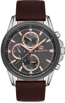 Fashion наручные  мужские часы BIGOTTI BG.1.10443-4. Коллекция Milano