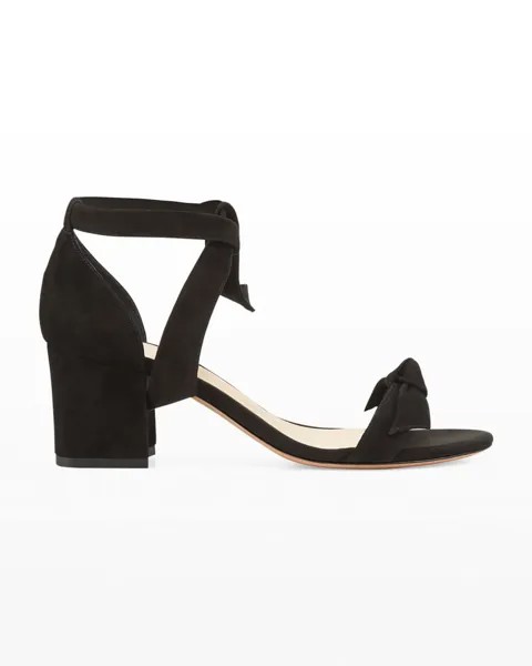 Замшевые сандалии Clarita 60 мм City Alexandre Birman