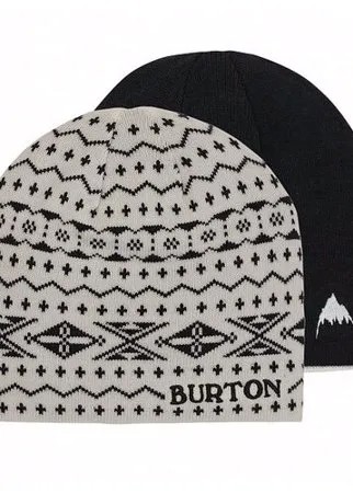 Шапка BURTON Belle Beanie - Reversible (прерывистые линии)