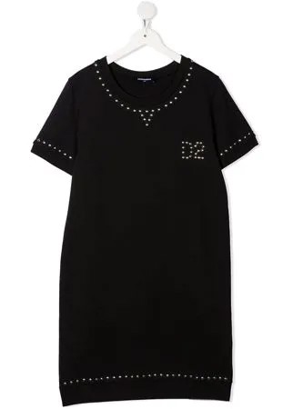 Dsquared2 Kids футболка с заклепками