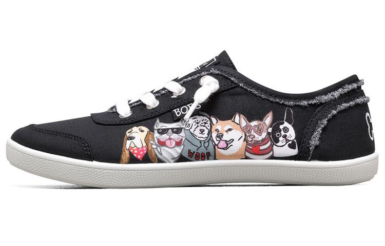Обувь для скейтбординга Bob's Skateboarding Shoes Women's Low-top Black/color Skechers