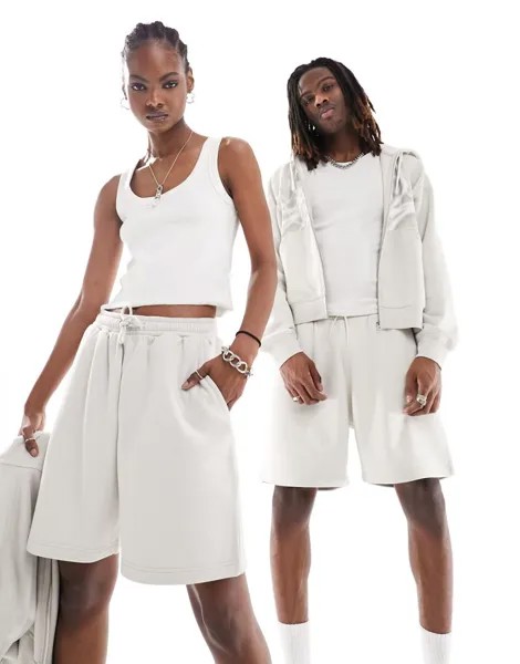 Однотонные шорты унисекс из джерси Weekday эксклюзивно для ASOS