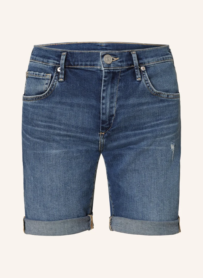 Джинсовые шорты True Religion, синий