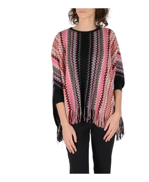 Красочное пончо Missoni, мультиколор