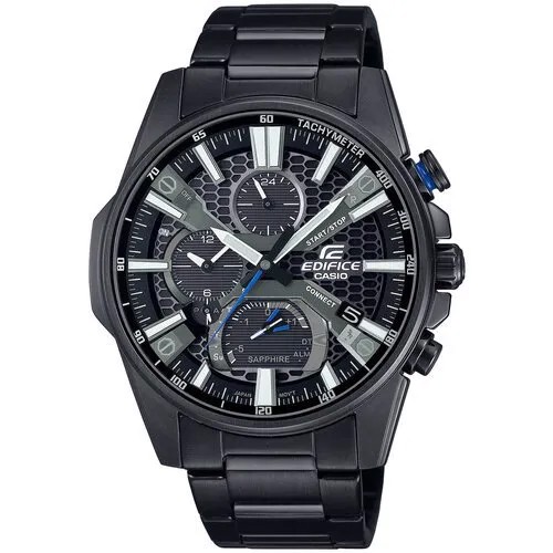 Наручные часы CASIO Edifice EQB-1200DC-1AER, синий, черный