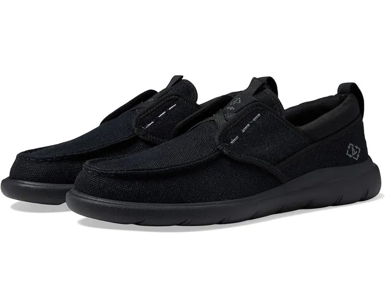 Топсайдеры Sperry Captain'S Moc Boat Seacycled Baja, черный