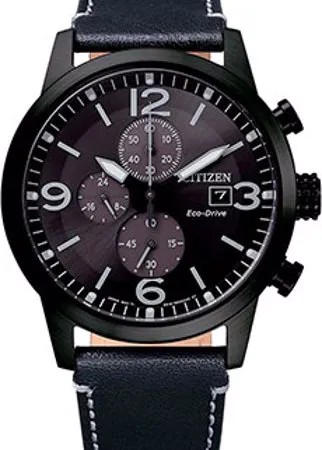 Японские наручные  мужские часы Citizen CA0745-29E. Коллекция Eco-Drive