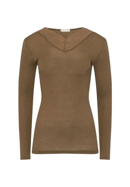 Лонгслив HANRO, цвет Walnut Damen