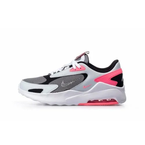 Кроссовки NIKE, размер 7Y US, серый, розовый