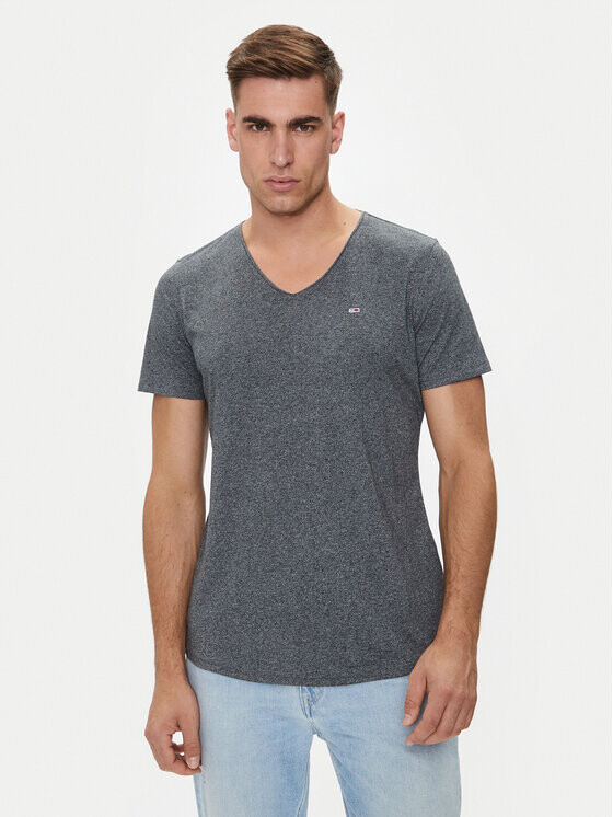 Футболка узкого кроя Tommy Jeans, серый