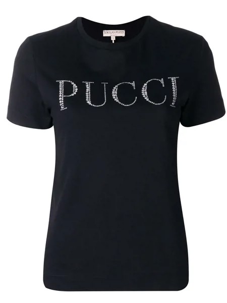 Emilio Pucci футболка с логотипом