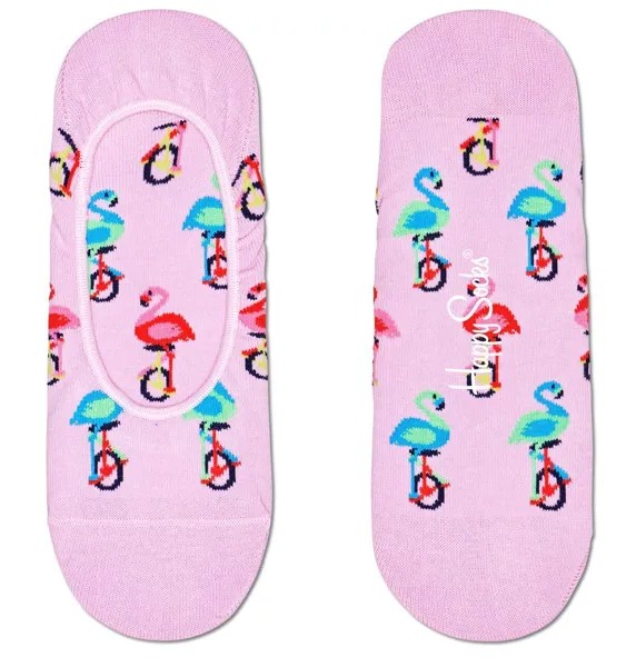 Следки унисекс Happy Socks FLA06 розовые 25