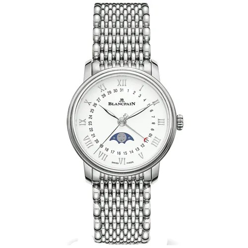 Наручные часы Blancpain Blancpain Women Collection N06126O011027N0MMB, серебряный, белый