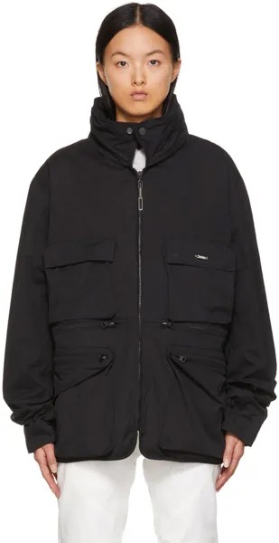 Черная полевая куртка 032c