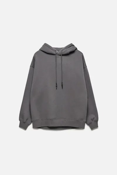 Худи oversize утепленная с капюшоном