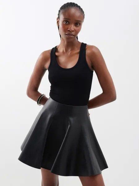 Трикотажное боди archetypes с овальным вырезом ALAÏA, черный