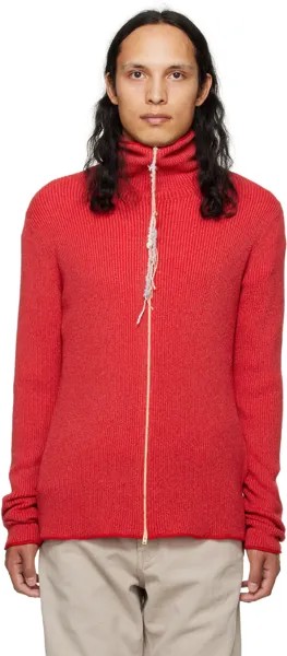 Красный свитер с высоким воротником Acne Studios