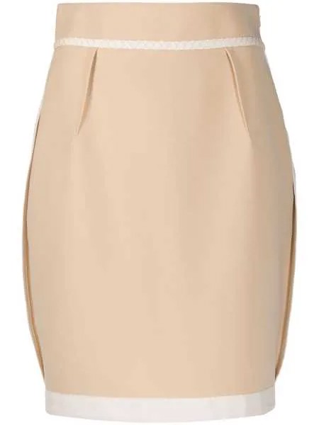 Moschino юбка с полосками