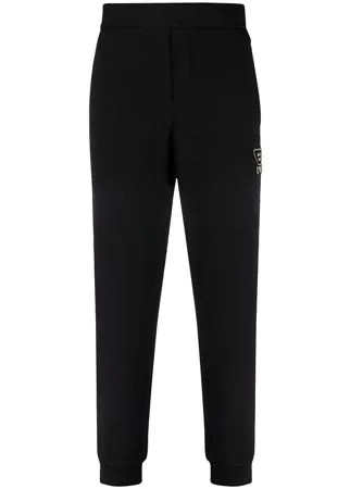 Emporio Armani спортивные брюки с нашивкой-логотипом