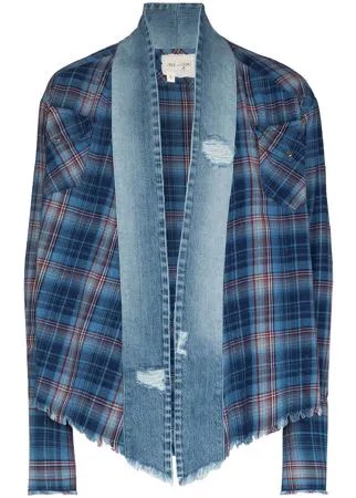 Greg Lauren куртка-рубашка Agoura Western