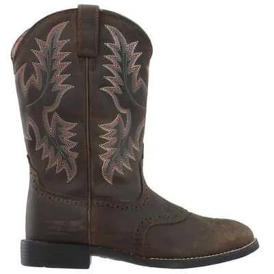 Женские повседневные ботинки Ariat Heritage Stockman Round Toe Cowboy Размер 6,5 B 1000160