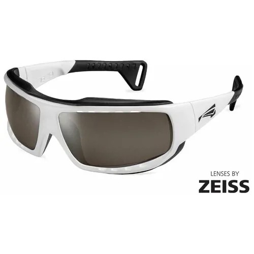 Солнцезащитные очки LiP Sunglasses LiP Typhoon / Gloss White - Black / Zeiss/ PA Polarized / Methane Brown, белый