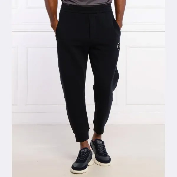 Спортивные брюки стандартного кроя Emporio Armani, синий