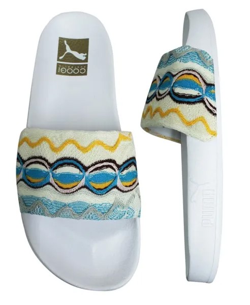 Мужские шлепанцы без шнуровки Bedcat coogi multi Slide 367508 01 Puma, мультиколор