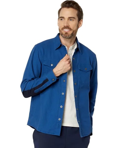 Рубашка L.L.Bean Signature Rugged Soft Twill, цвет Deep Nautical Blue