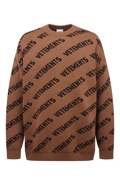 Шерстяной свитер VETEMENTS