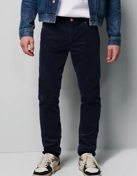 Тканевые брюки Meyer Five Pocket, морской