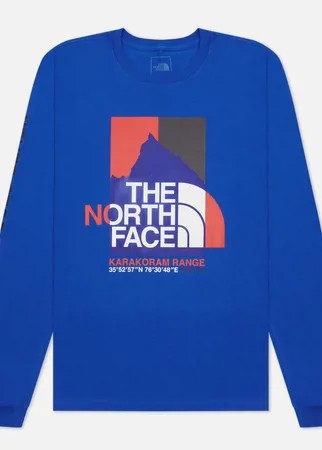 Мужской лонгслив The North Face LS Karakoram, цвет голубой, размер XL