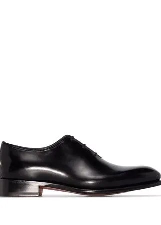 Santoni оксфорды на шнуровке