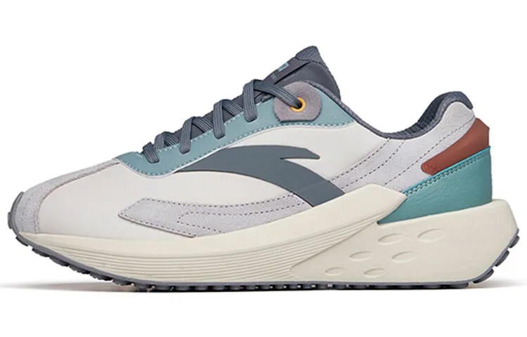ANTA Icing Lifestyle Shoes Men Low-top Silt Ash/dark Ash/floating Cloud Ash/sandstorm Ash