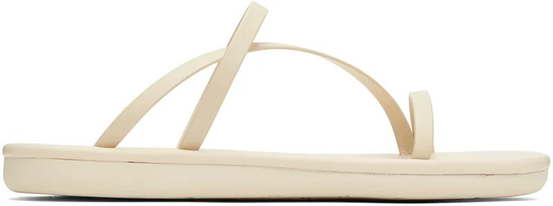 Бело-белые сандалии «Парфена» Ancient Greek Sandals, цвет Off-white