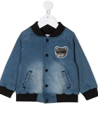 Moschino Kids бомбер Toy Bear