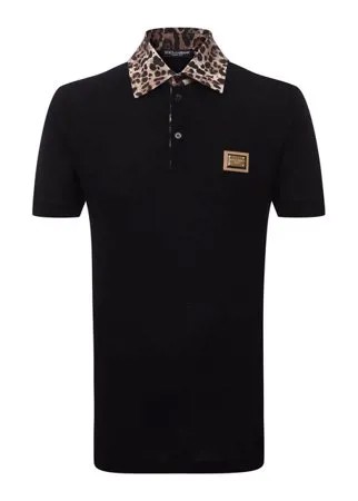 Хлопковое поло Dolce & Gabbana