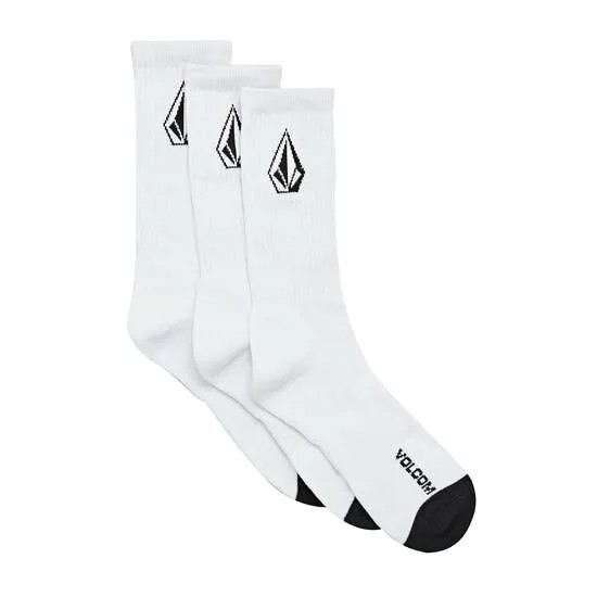 Носки VOLCOM Full Stone Sock 3Pk White 2023