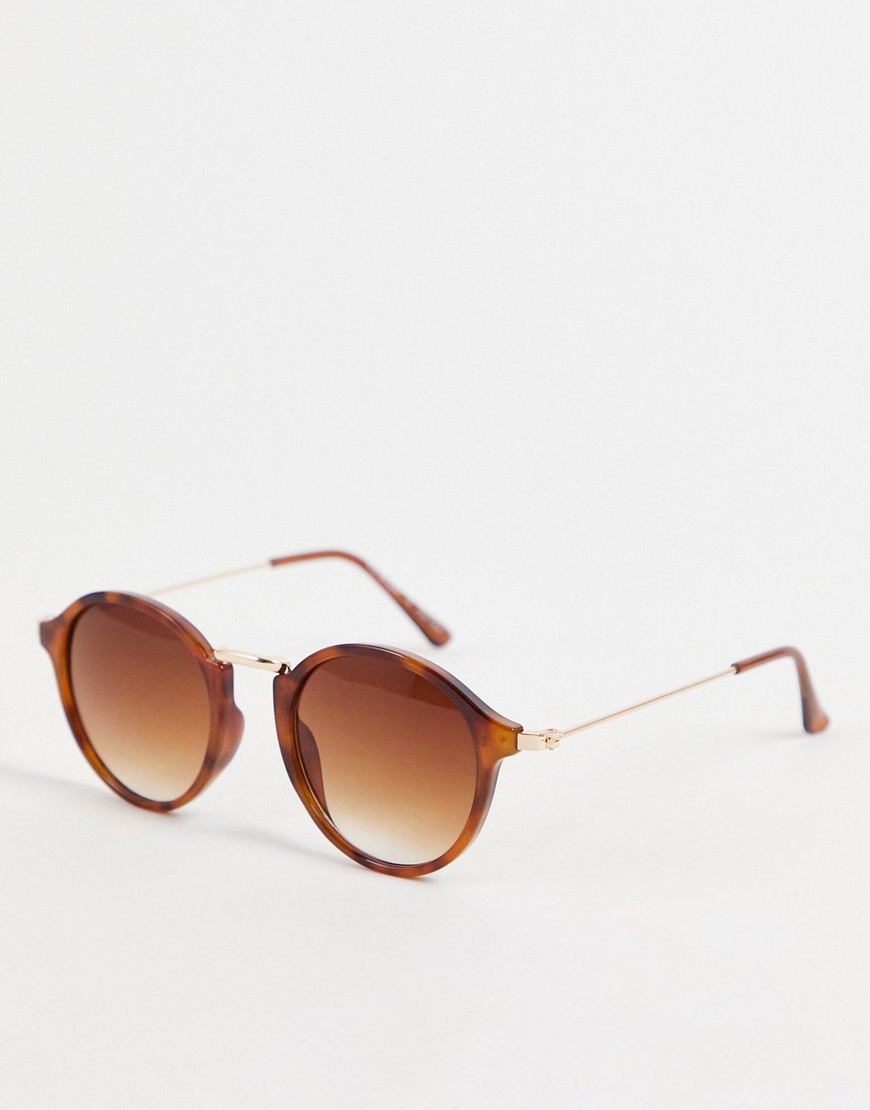 Круглые солнцезащитные очки AJ Morgan Muffins-Коричневый цвет