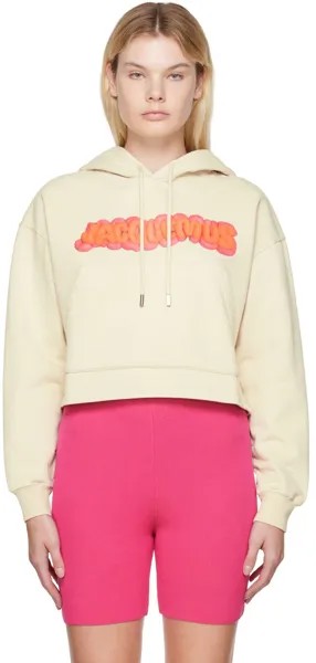 Худи Le Papier 'Le Sweatshirt Pate À Modeler' бежевого цвета. Jacquemus