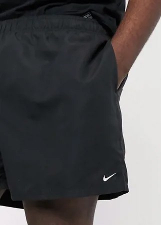 Черные шорты Nike Swimming Plus 5-Черный