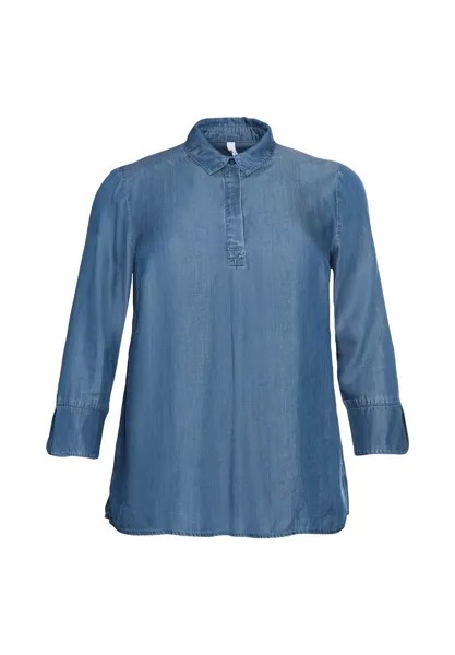 Туника в джинсовом стиле из качественного лиоцелла sheego, цвет Light Blue Denim