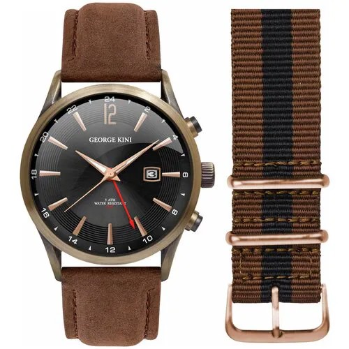 Мужские наручные часы George Kini Gents Collection GK.18.BR.2.BR.2.BR.0