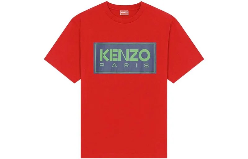 Футболка мужская красная Kenzo, красный