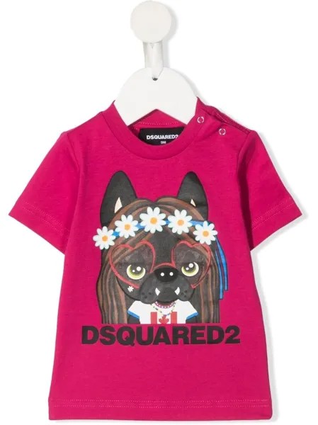 Dsquared2 Kids футболка с принтом
